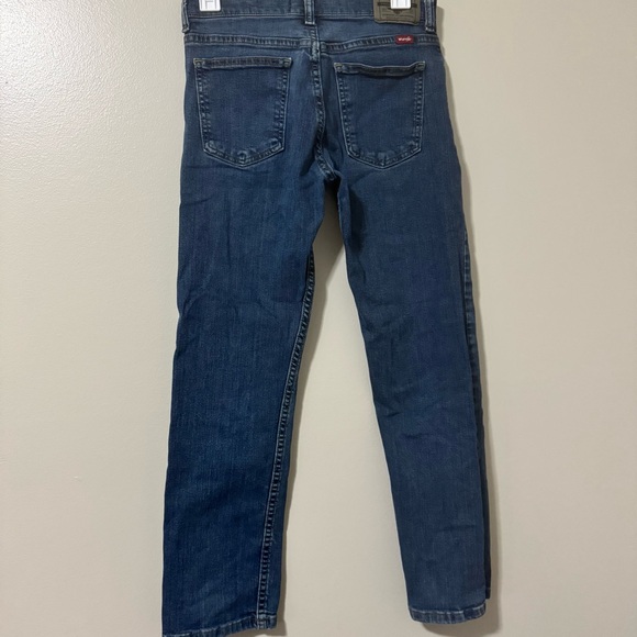 Wrangler Women’s Classic Straight Leg Blue Jeans Size 14 Regular - Picture 4 of 7